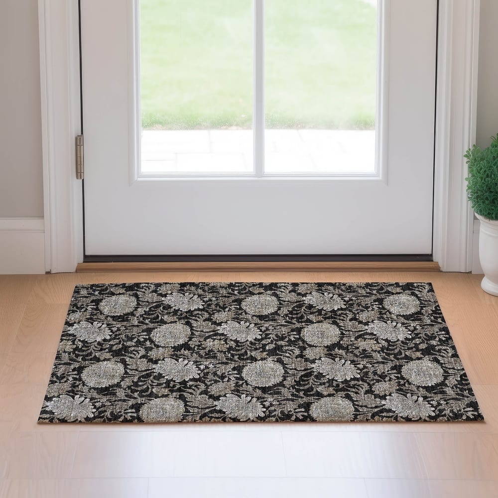 Premium Washable Super Soft Floral Mayfield Rug