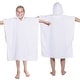 preview thumbnail 25 of 36, Superior Lyron Kids Cotton Terry Hooded Poncho Bath Towel