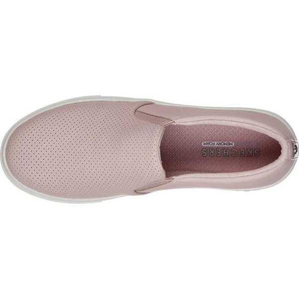 skechers slip on womens pink