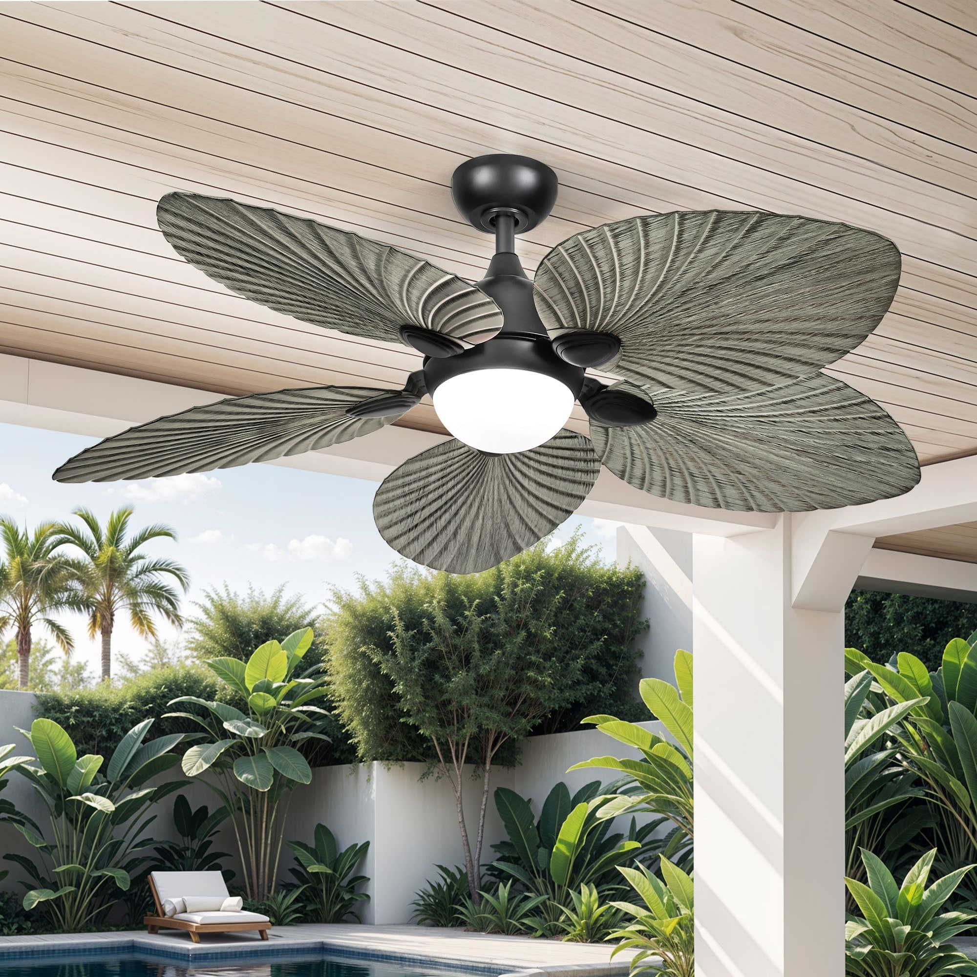 riricot　エクスフォリエーター Amazon.com: Curve Curio 52 Inch Farmhouse Ceiling Fan with