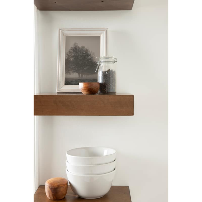 Kate and Laurel Havlock Wood Shelf Set