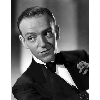 Fred Astaire Smiling In Suit And Black Bow Tie Photo Print - Bed Bath 