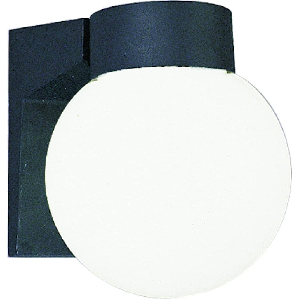 Volume Lighting 1-Light Black Outdoor Wall Mount