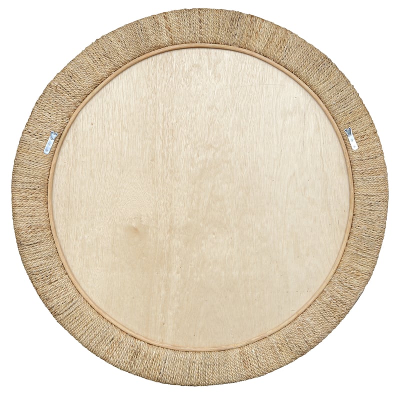 Uttermost Mariner Natural Round Mirror - 47" dia