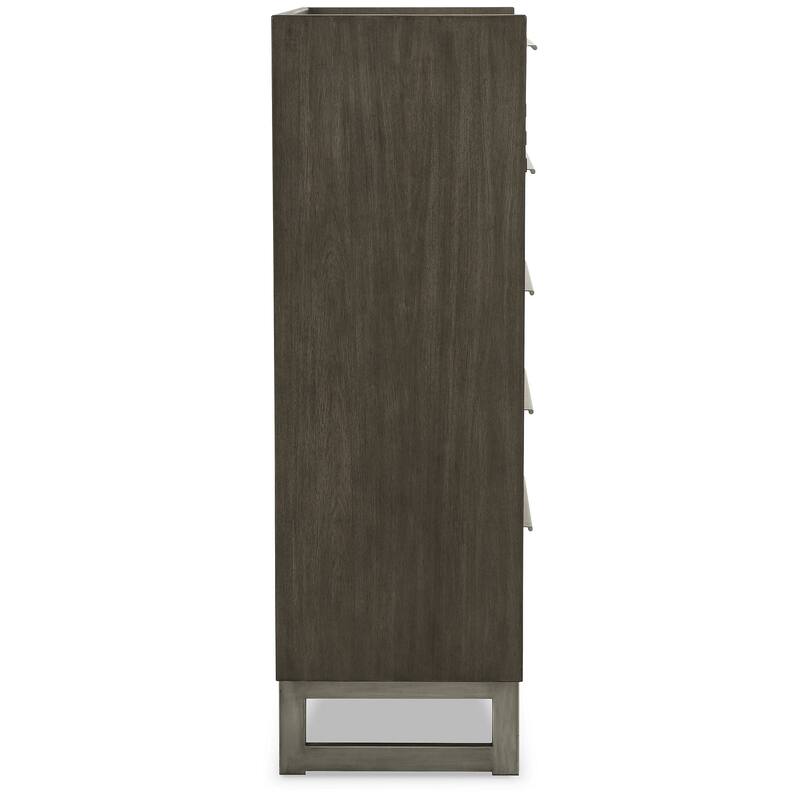 Signature Design by Ashley Arkenton Brown/White Chest of Drawers