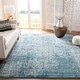 preview thumbnail 31 of 154, SAFAVIEH Evoke Quinn Vintage Distressed Rug 10' x 14' - Blue/Ivory