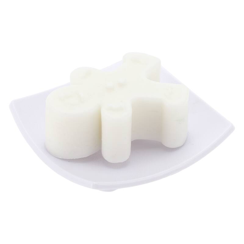 Waterproof Curved Soap Holder for Bathroom 3.74"x3.74"x0.71" 1 Pc