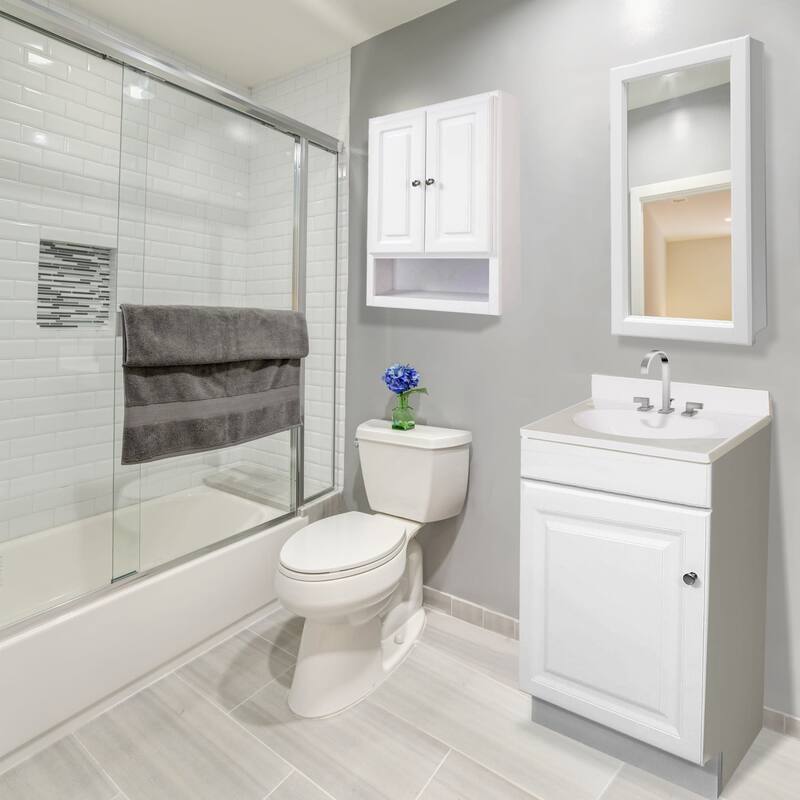 Design House Concord 30" Wood Free Standing Bathroom Cabinet