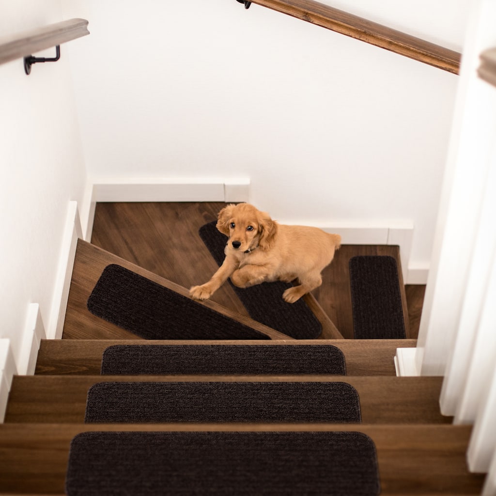Beverly Rug Non Slip Stair Treads, Matching Landing Rug, Washable Runner Rug for Hallway