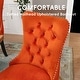 preview thumbnail 63 of 69, Solid Wood Velvet Upholstered Dining Chair Set of 6