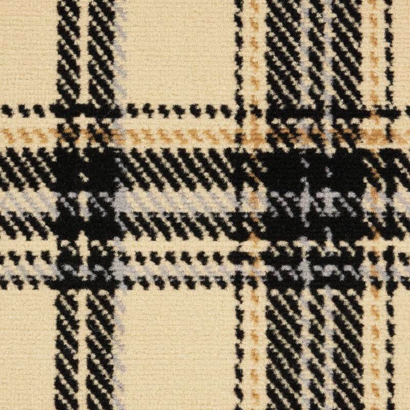 Nourison Grafix Plaid Farmhouse Area Rug