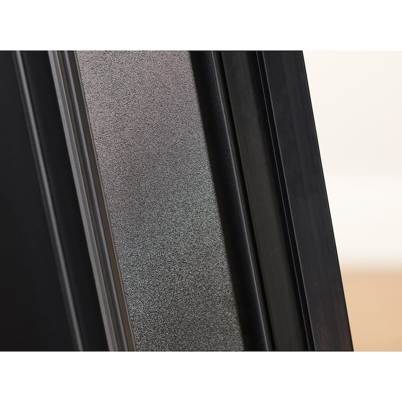 Spectrum Woodshire Black MDF 48-inch Folding Door