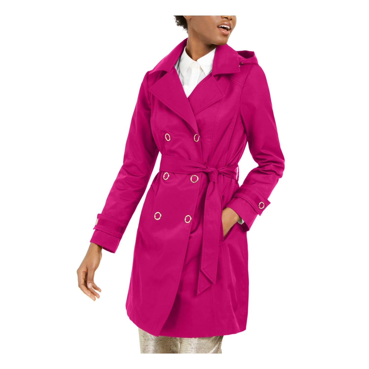 Anne klein trench coat hotsell