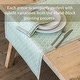 preview thumbnail 20 of 91, Over&back Hand-Blocked Printed Cotton Table Runner - Machine Washable