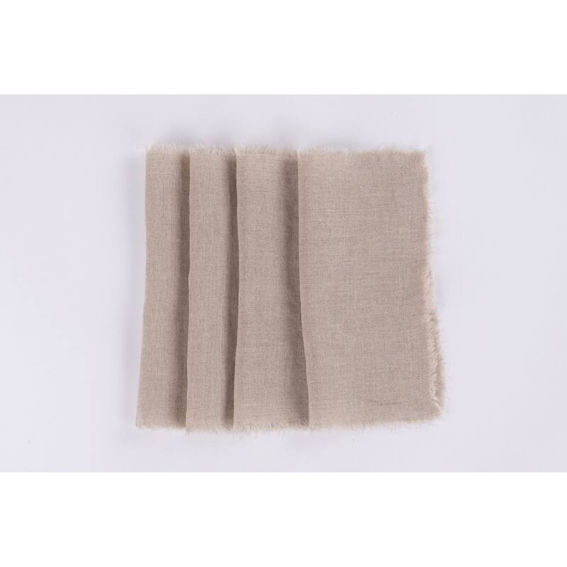 Brighton, Linen Cocktail Napkin Set (Set of 4)
