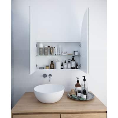 Glass Warehouse SC2-AR-30X34 Aria 30" x 34" Framed Double Door