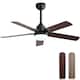 Option Black with wood grain baldes