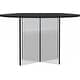 preview thumbnail 6 of 33, Valore Modern Wood Side End Table W Acrylic Base - Round Accent Center Coffee Table for Living Room Bedroom Home Office