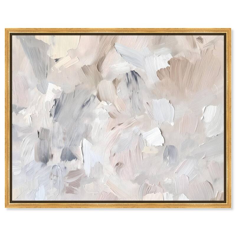 Soft Colors Fade II Canvas by Art Remedy - Gold - 36" x 30"
