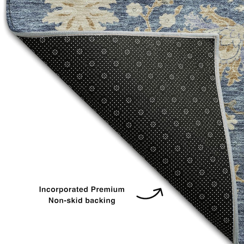 Premium Washable Super Soft Traditional Ozark Mayfield Rug