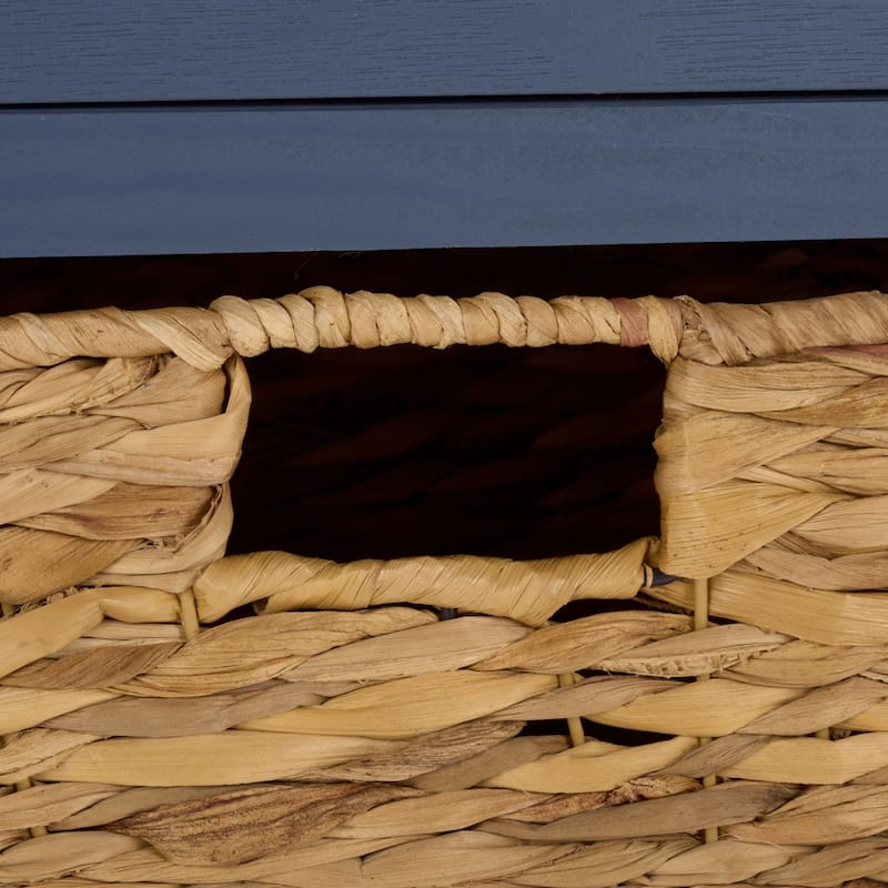 SAFAVIEH Alverta Red Storage Side Table - 15.9" x 13" x 27.6" - 16"W x 13"D x 26"H