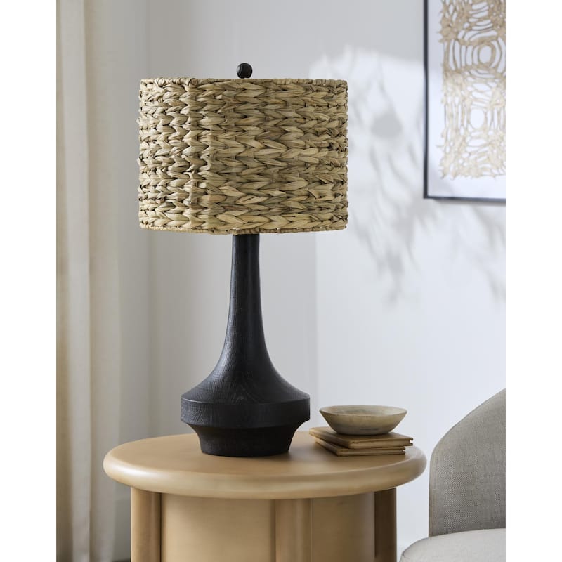Livabliss Carson Modern Accent Table Lamp - Black