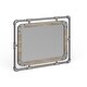 preview thumbnail 8 of 9, Furniture of America Revo Industrial 31-inch Metal Wall Mirror