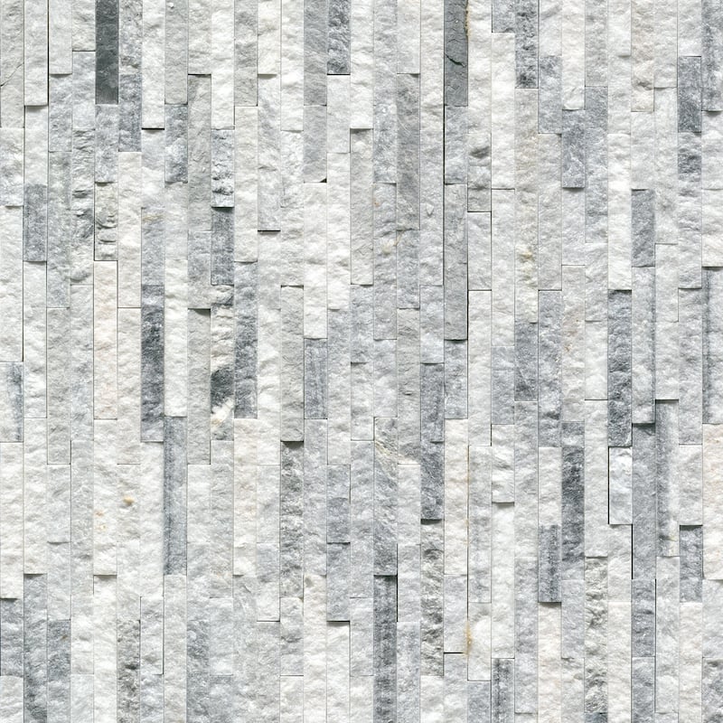 Ackland AKM-S-12X12ILF-CA 12" x 12" Marble Rectangle Mosaic Tile - - Hana Alloy