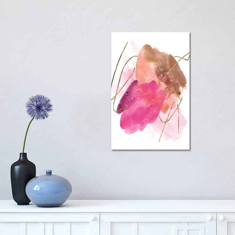 iCanvas "Rose Edge III" by Melissa Wang Canvas Print - 18x12x1.5