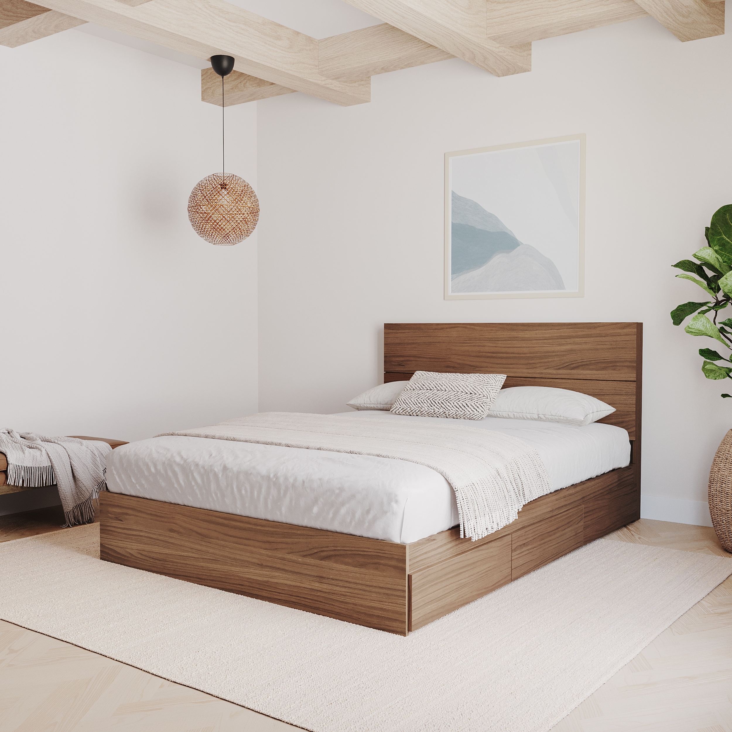Nexera storage bed 2025