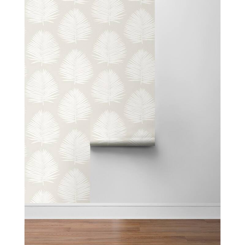 NextWall Island Palm Peel and Stick Wallpaper - 20.9 in. W x 18 ft. L