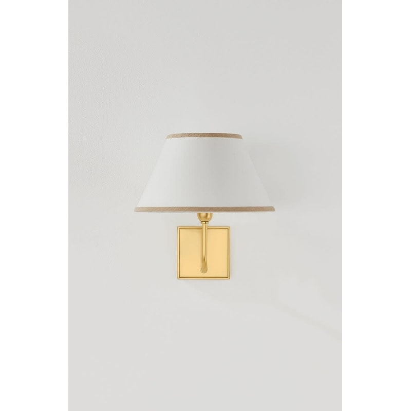 Hudson Valley Lighting 7421 Durland 11" Tall Wall Sconce with Linen