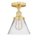 Option Clear / Satin Gold
