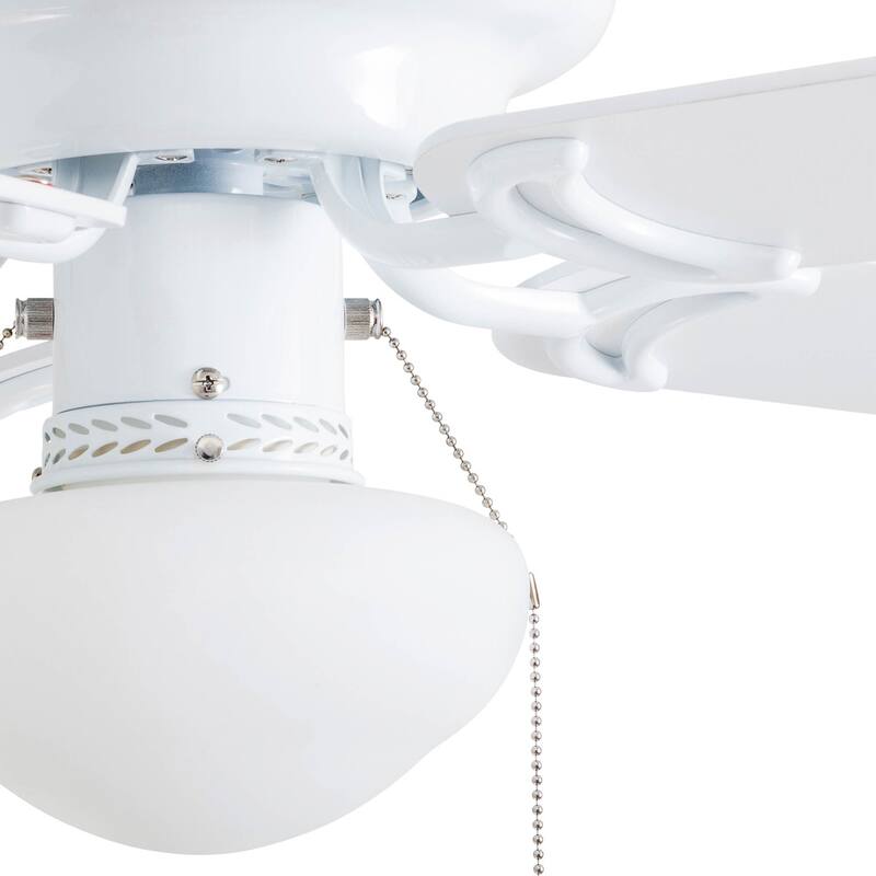 Copper Grove Sulby 42-inch White LED Ceiling Fan