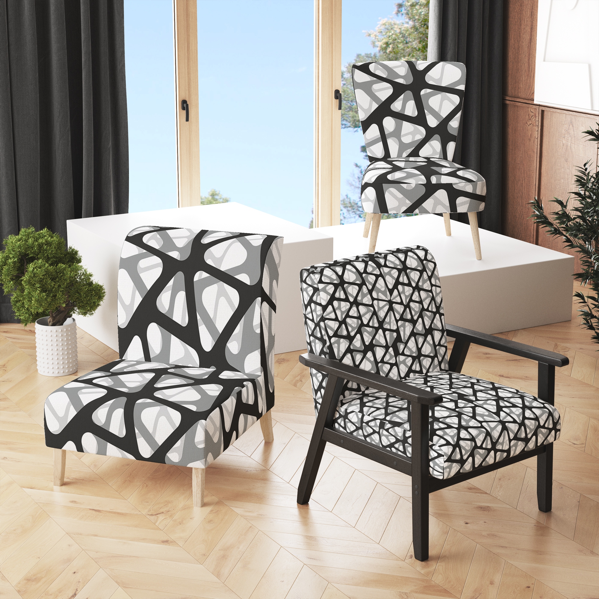 Mesh sales arm chair