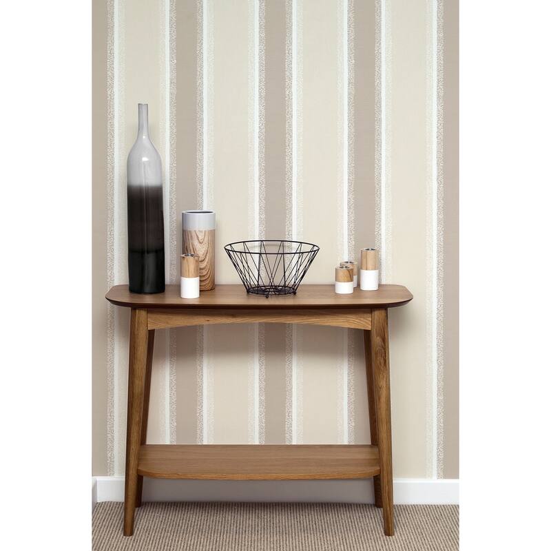 Fine Decor Beige Stripe Wallpaper