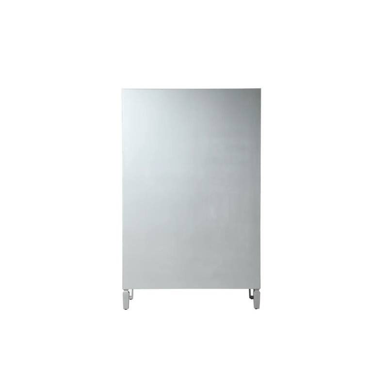 Mirrored Armoire with Drawers