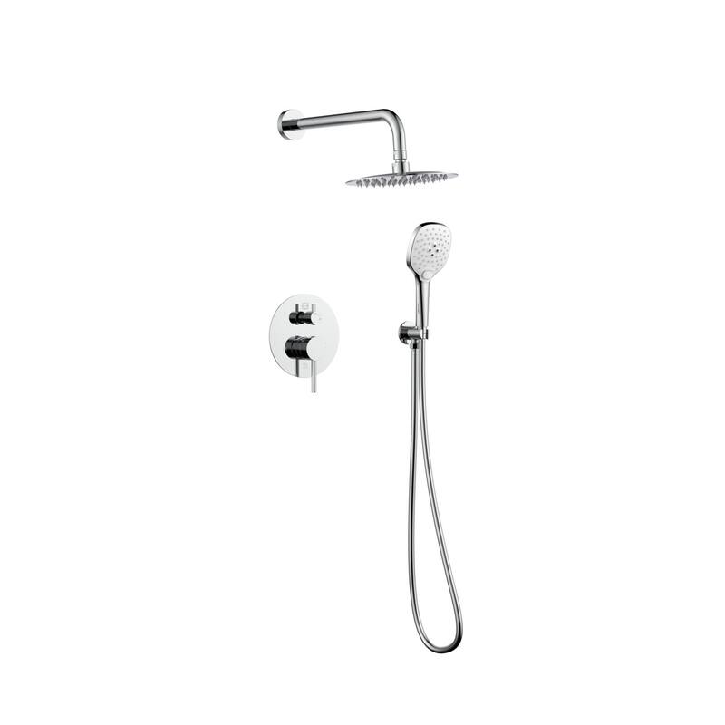 Elegant Lighting FAS-9001 George Shower Only Trim Package with 2.3 GPM - Chrome