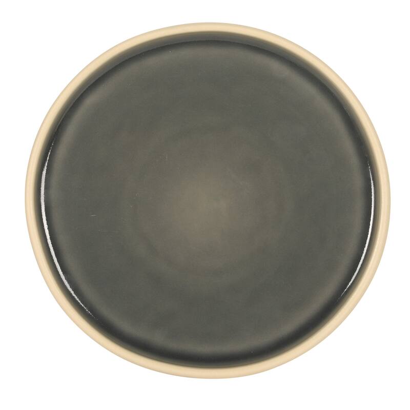 Gibson Elite - Made in Portugal - Port Gaia 10.2 Inch Dinner Plates Set of 4 - Reactive Glaze Dish Set