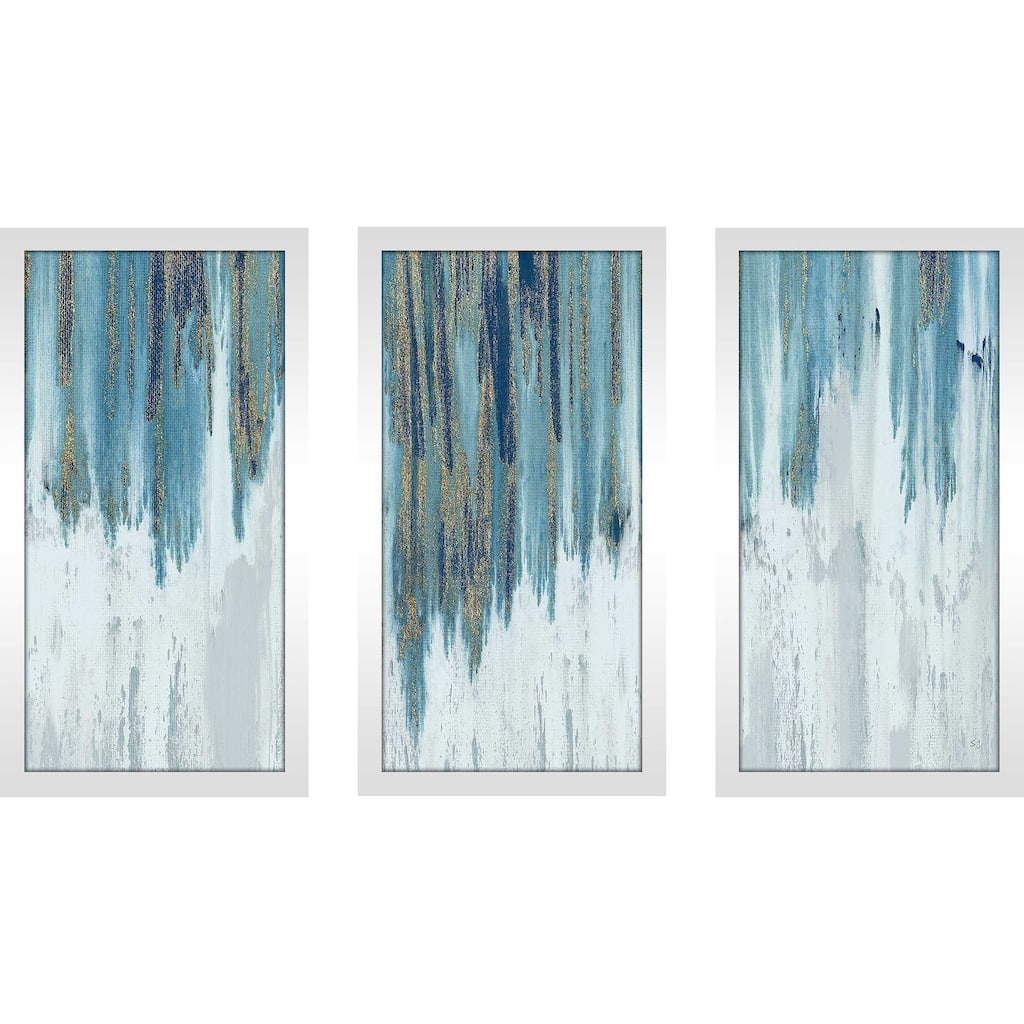 "Soft Summer Night" by Susan Jill 3 Piece Print on Acrylic