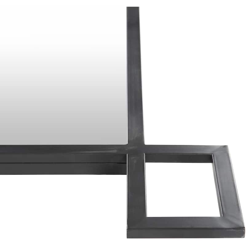 Artistic Weavers Sasha Modern Black Metal Mirror - 35" x 75"