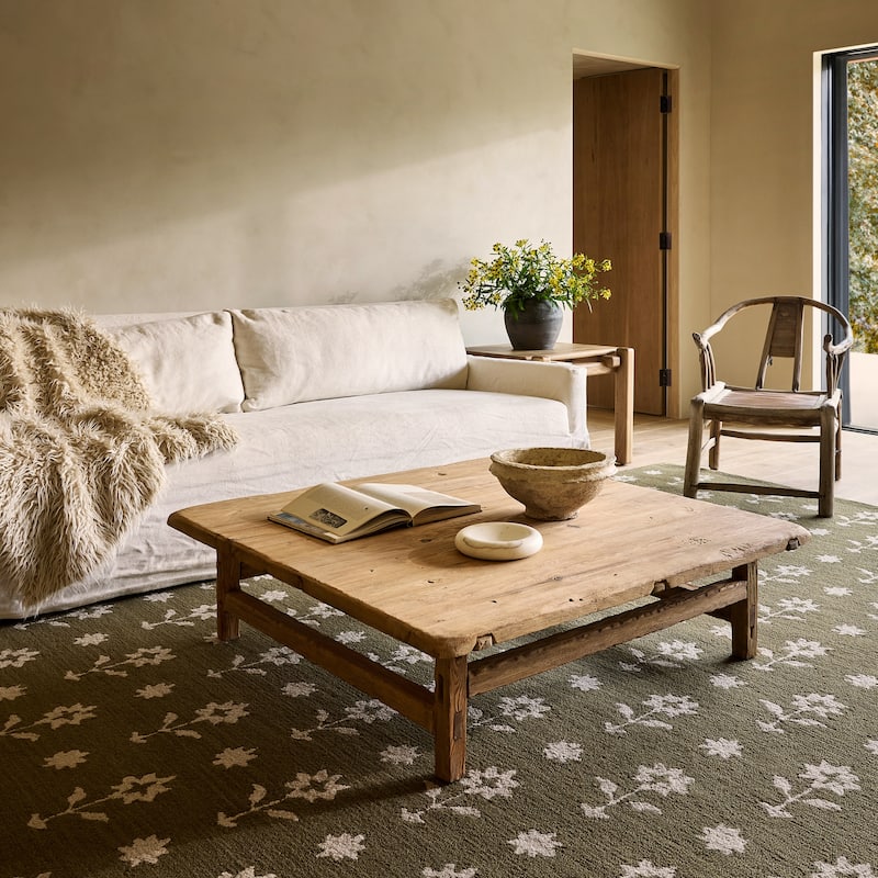Nuloom Ella Wool Area Rug - 2'6" x 6' Runner - Taupe