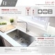 preview thumbnail 3 of 22, STYLISH 30 inch Stainless Steel 16G Undermount Kitchen Sink with Grid - Brushed Stainless Steel - 30" x 18" x 10"