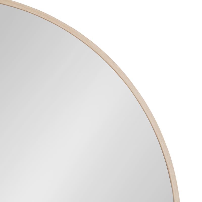 Kate and Laurel Zayda Metal Round Mirror