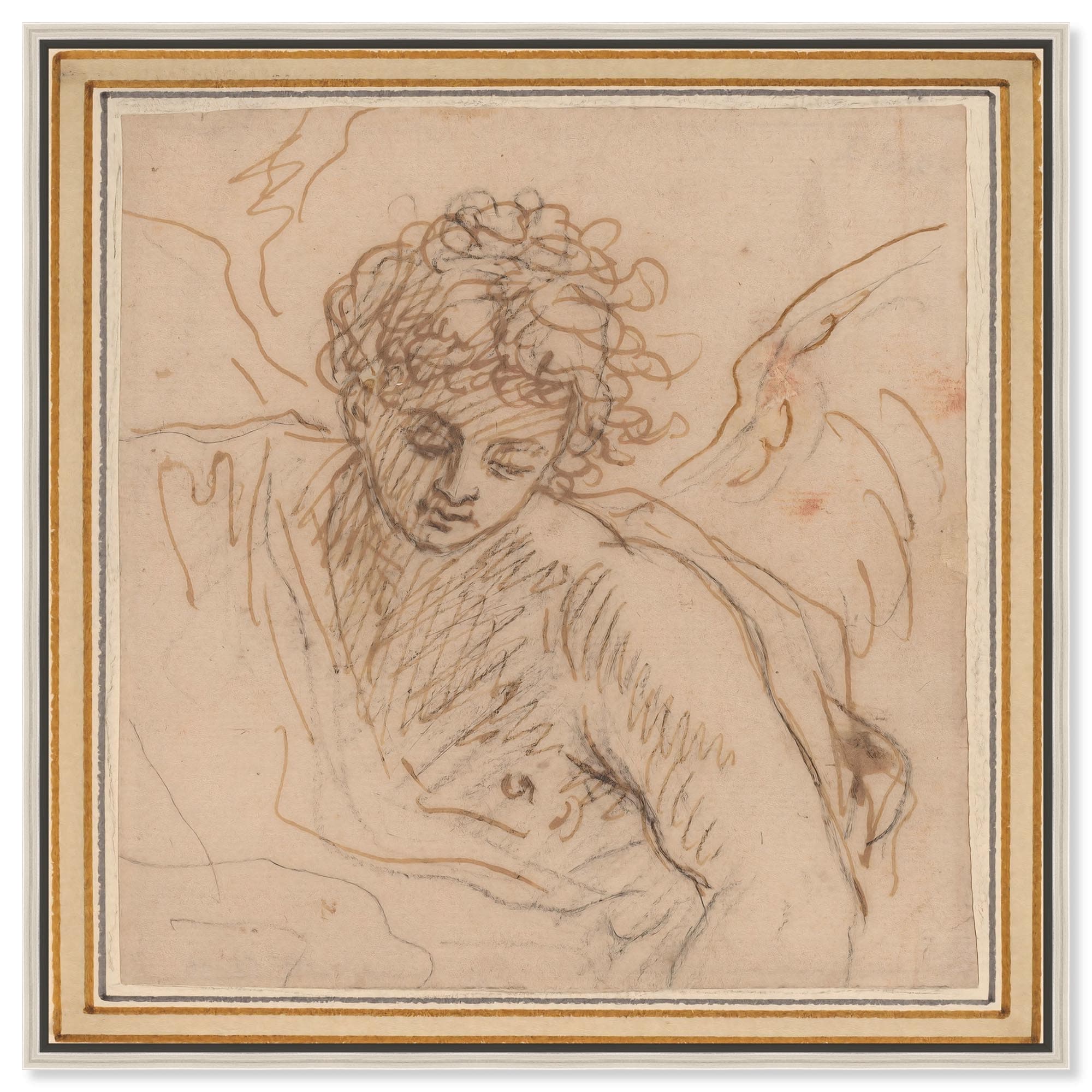 An Angel Canvas Figurative Art by Art Remedy