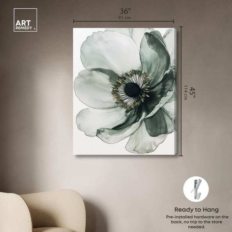 Delicate Stamen II Canvas by Art Remedy, Gallery Wrapped
