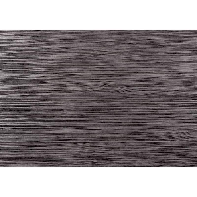 Modern 24" Bedside Table with Drawer and Shelf Rectangular Wood Top and Metal Frame Accent Table - 19.5”L x 12.75”W x 23.75”H