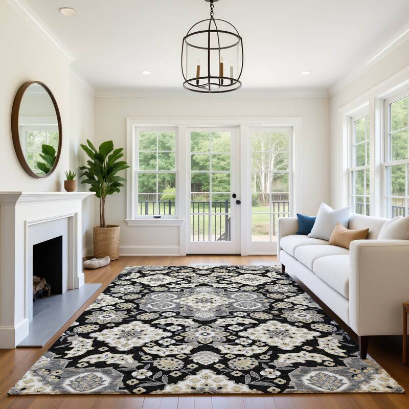 Premium Washable Super Soft Classic Traditional Mayfield Rug