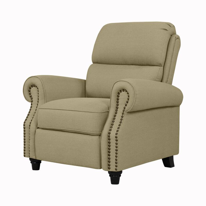Copper Grove Jessie Tan Push Back Recliner Chair
