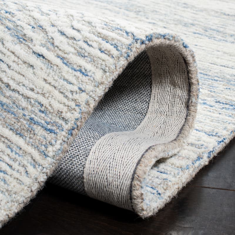 SAFAVIEH Handmade Metro Annarosa Modern Abstract Wool Rug